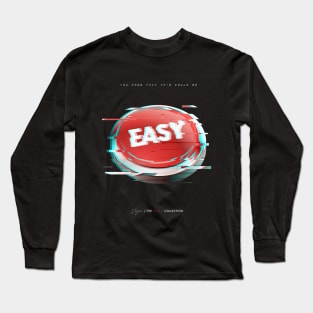 Jogïr - Easy Glitch Long Sleeve T-Shirt